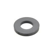 100mm O.D x 50mm I.D x 12mm thick Y30BH Ferrite Ring Magnet - 9kg Pull